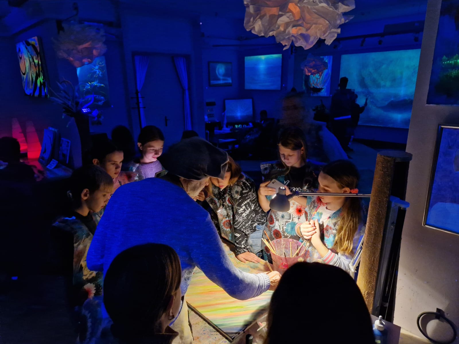 Interactive painting